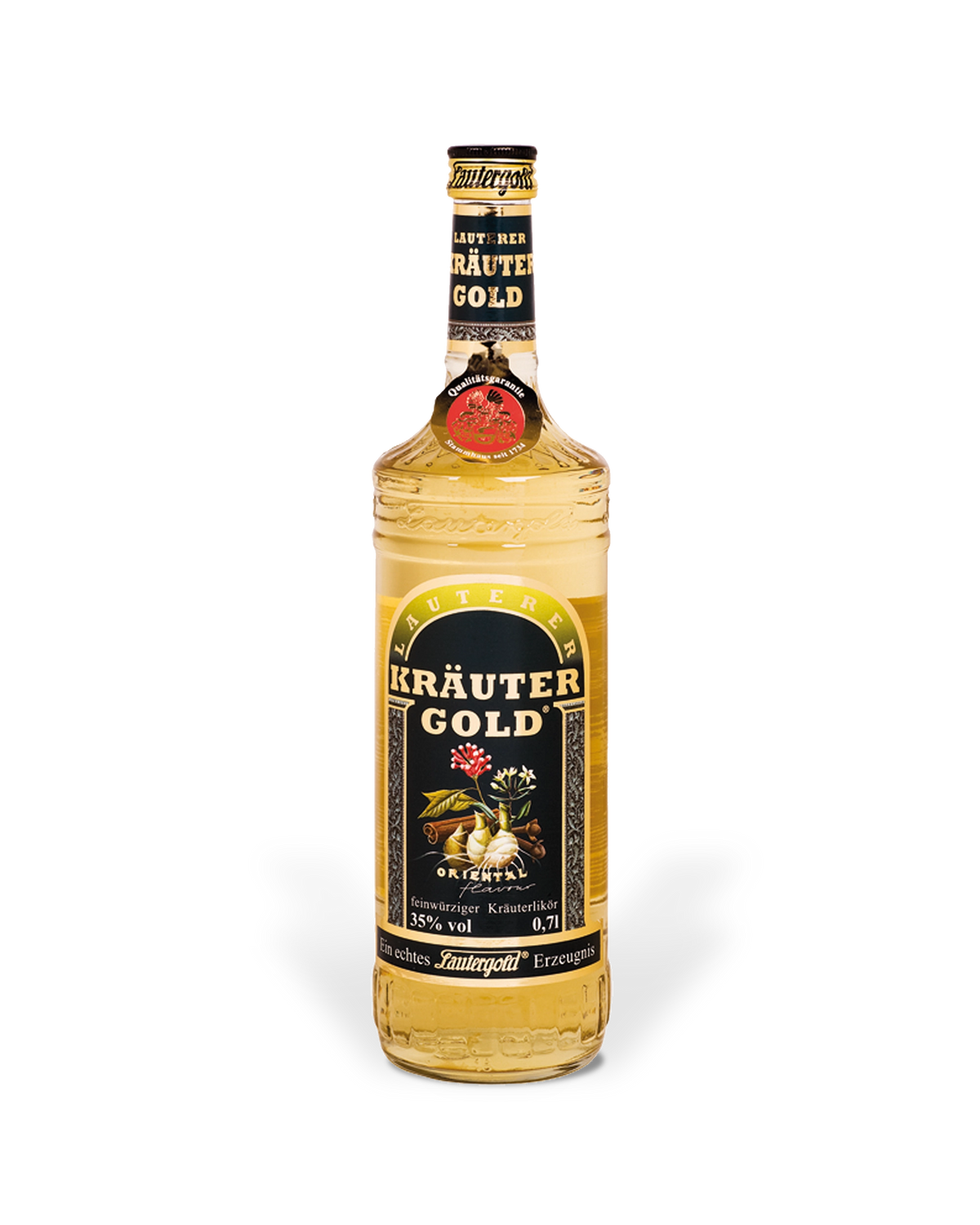 Kräuterlikör "LAUTERER KRÄUTERGOLD"