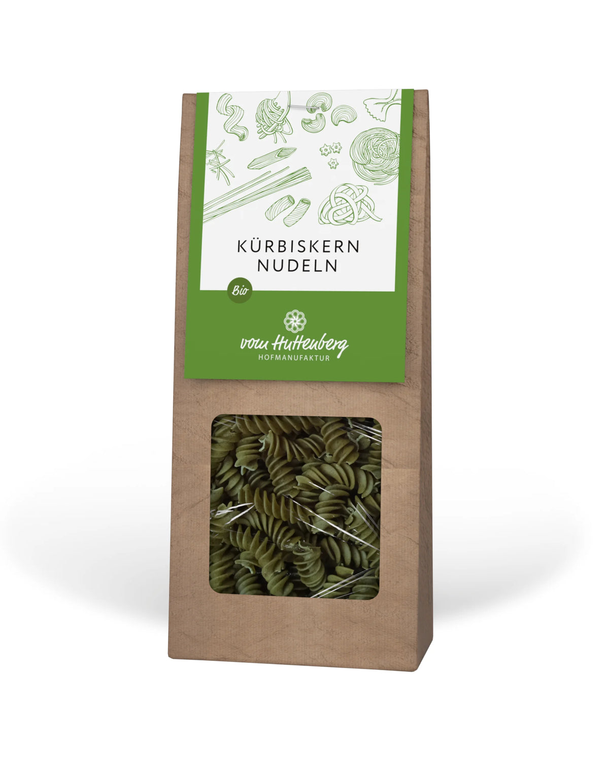 Bio Kürbiskern-Dinkel-Nudeln | 500 g