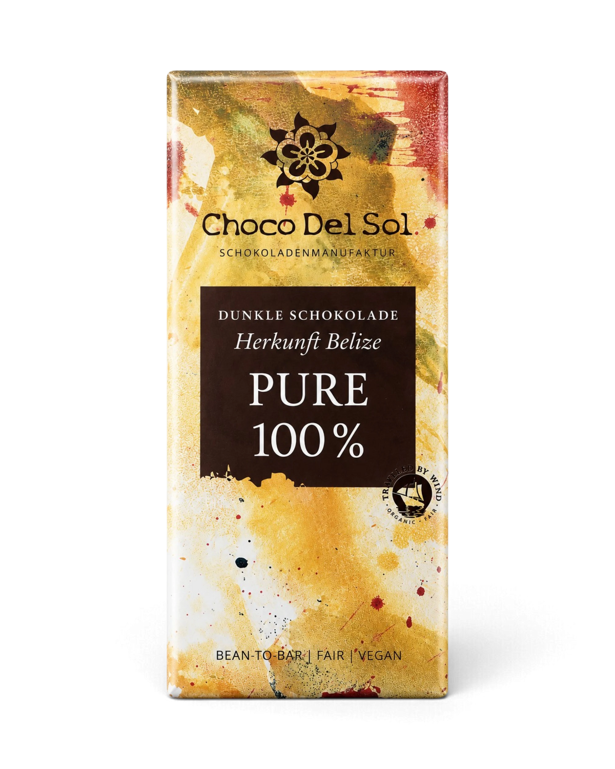 Vegane Bio Schokolade "PURE 100%"