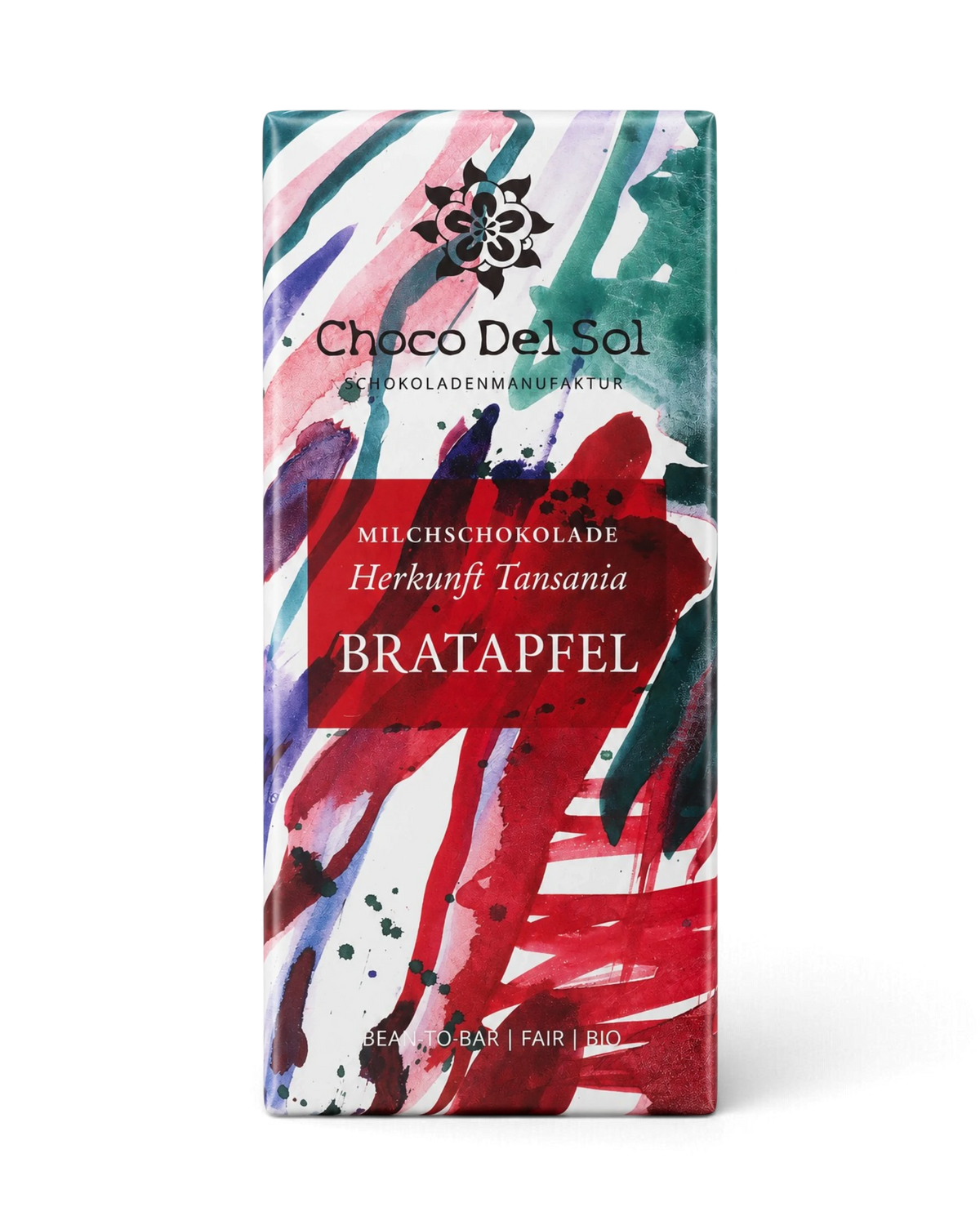 Bio Milchschokolade "BRATAPFEL"