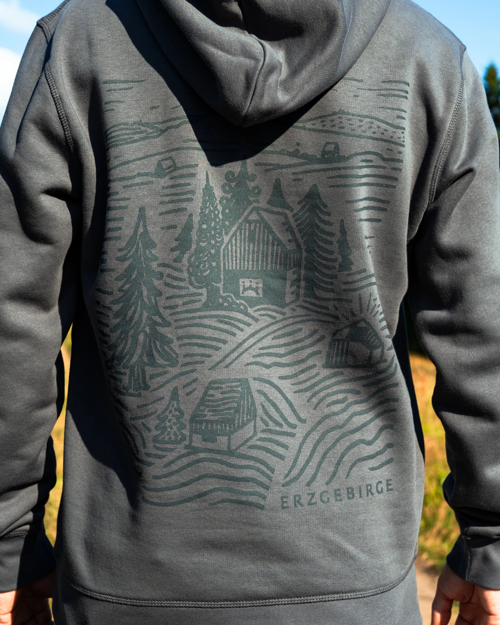 Unisex Kapuzensweater "ERZGEBIRGE"