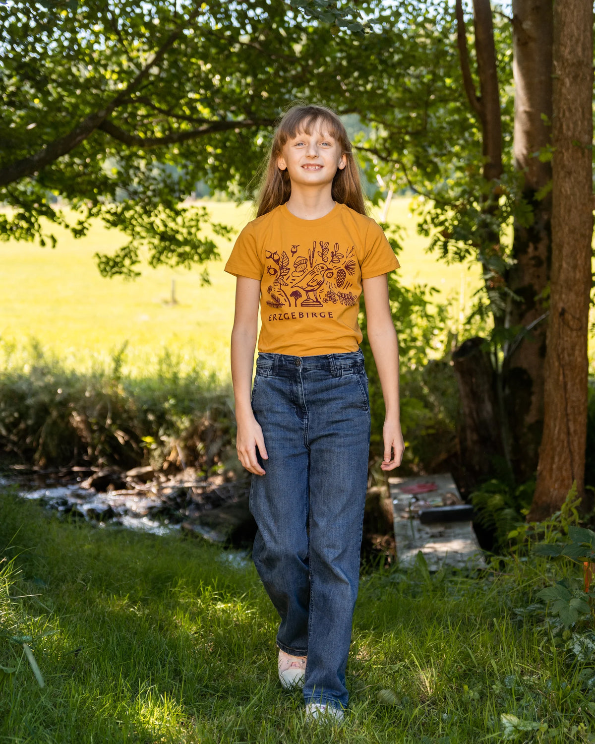 Kinder T-Shirt "DRAUSSEN"