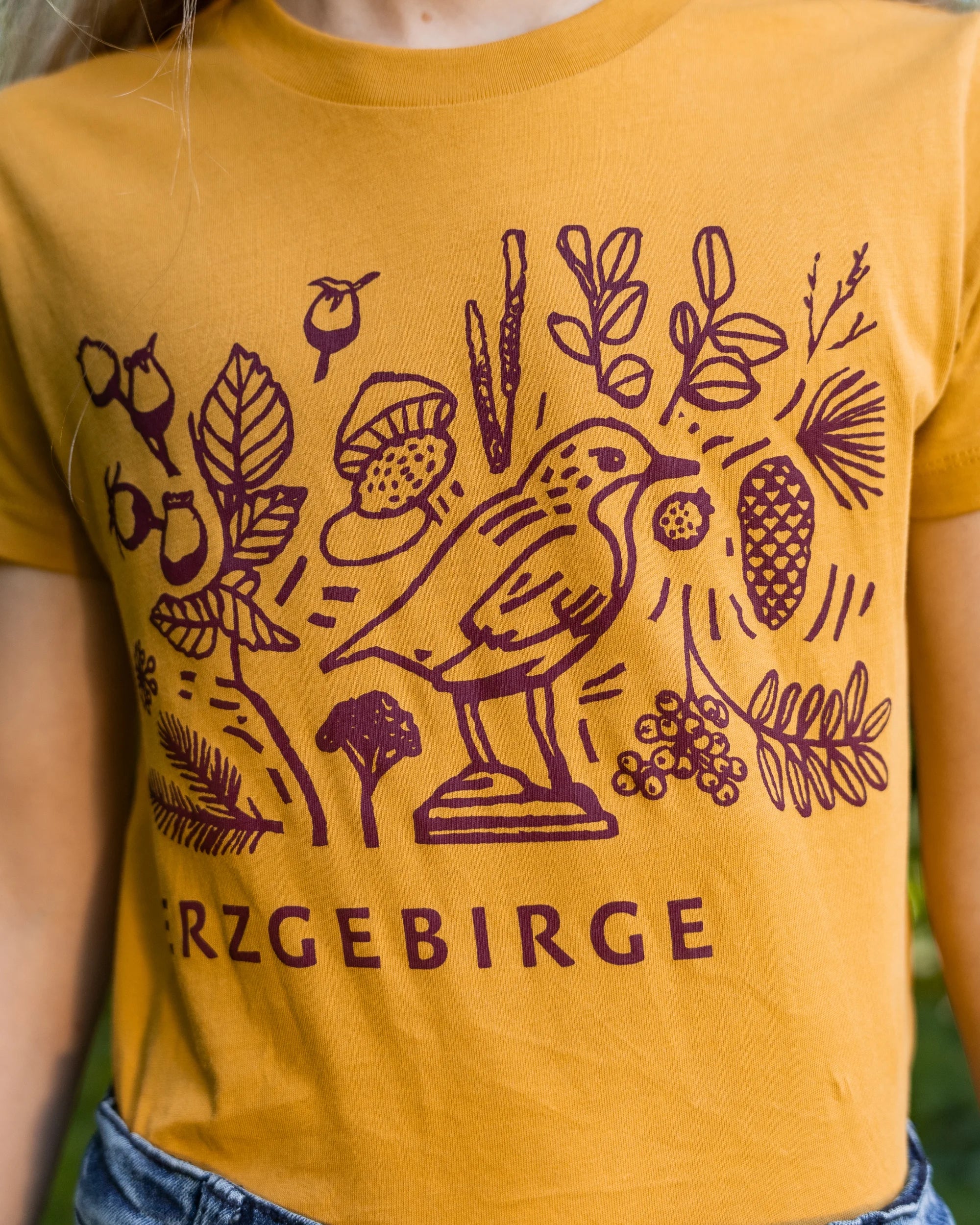 Kinder T-Shirt "DRAUSSEN"