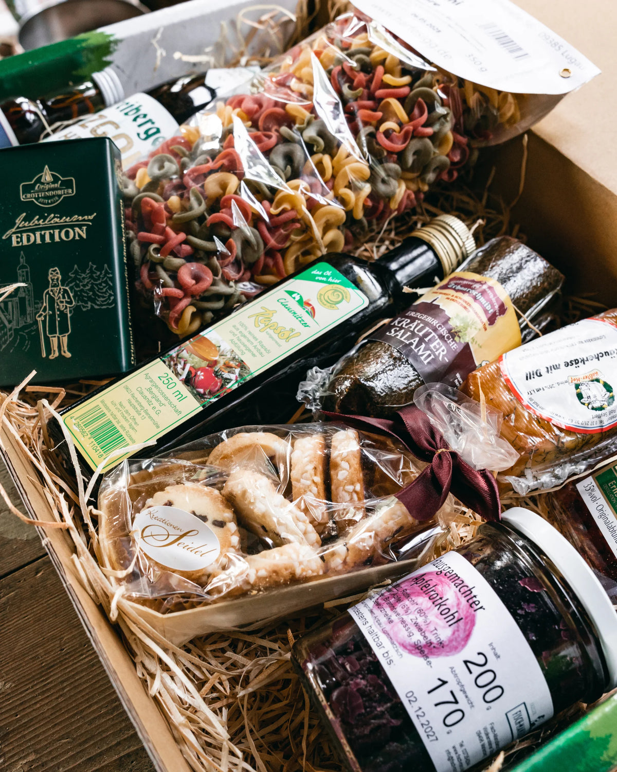 Geschenkbox Haamit-Kistl "GENUSSGUSCHL"