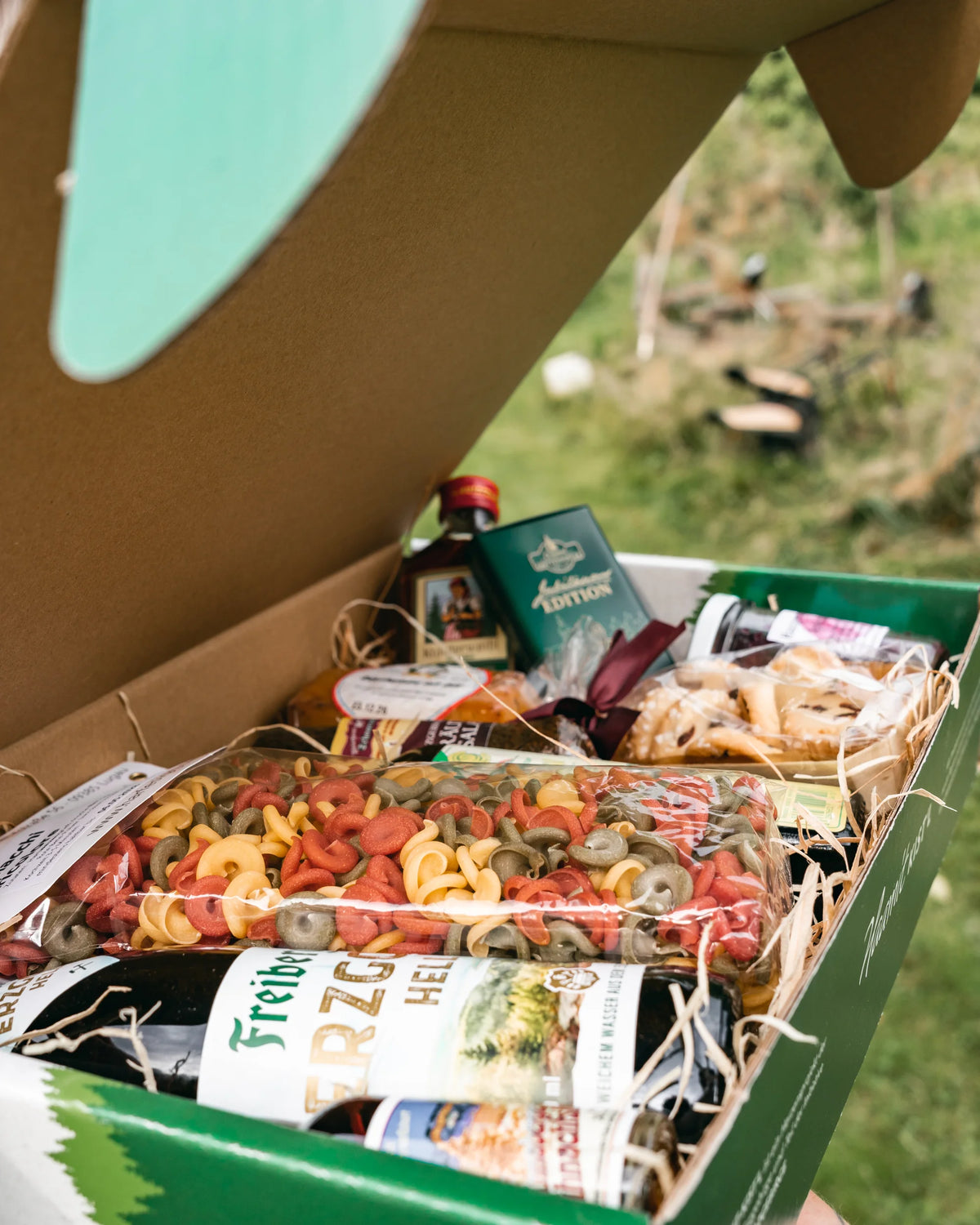 Geschenkbox Haamit-Kistl "GENUSSGUSCHL"