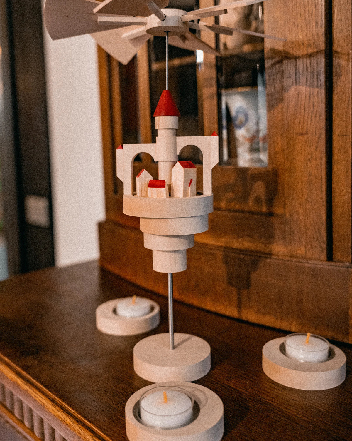 Weihnachtspyramide "LUFTSCHLOSS"