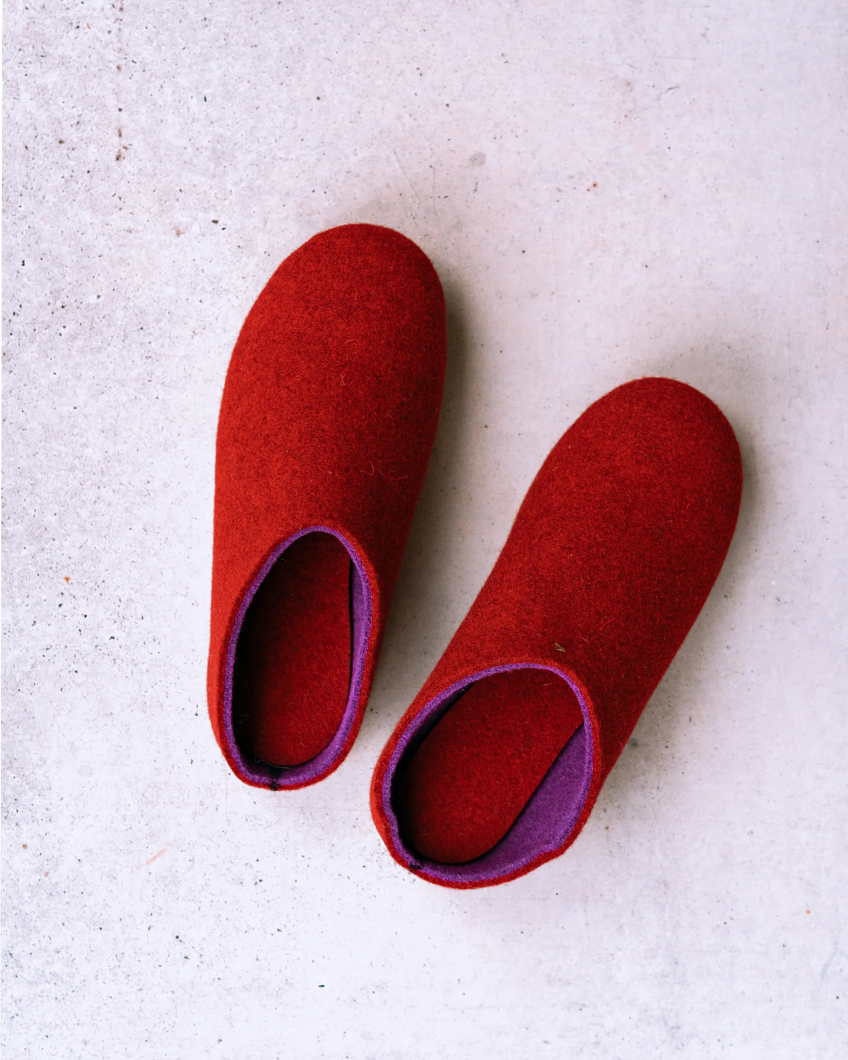 Filzpantoffel "RANDLOSE"