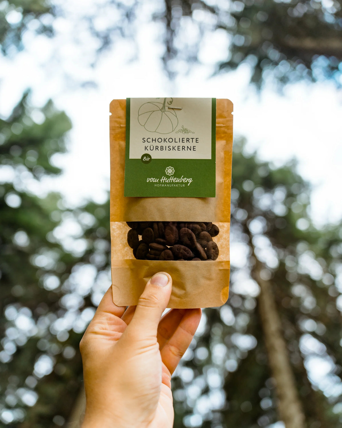 Schokolierte Bio-Kürbiskerne | 80 g