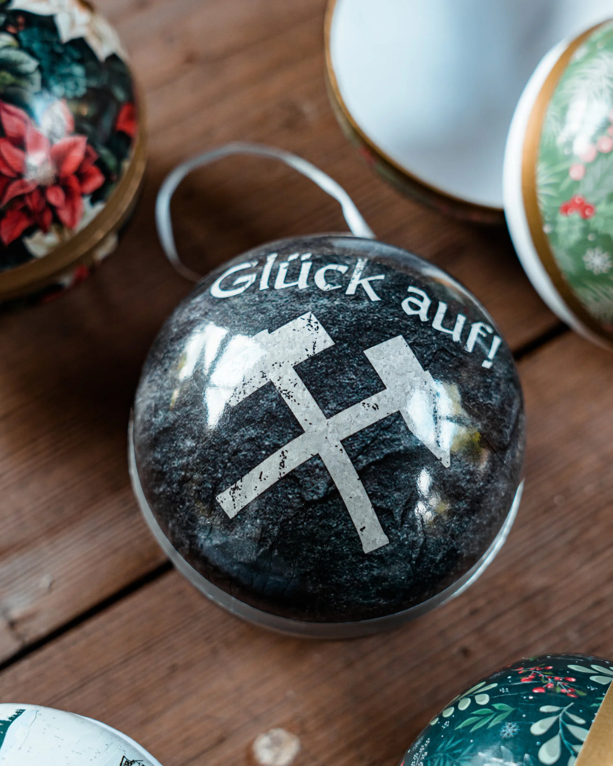Weihnachtskugel zum Befüllen "WUNDERKUGEL"