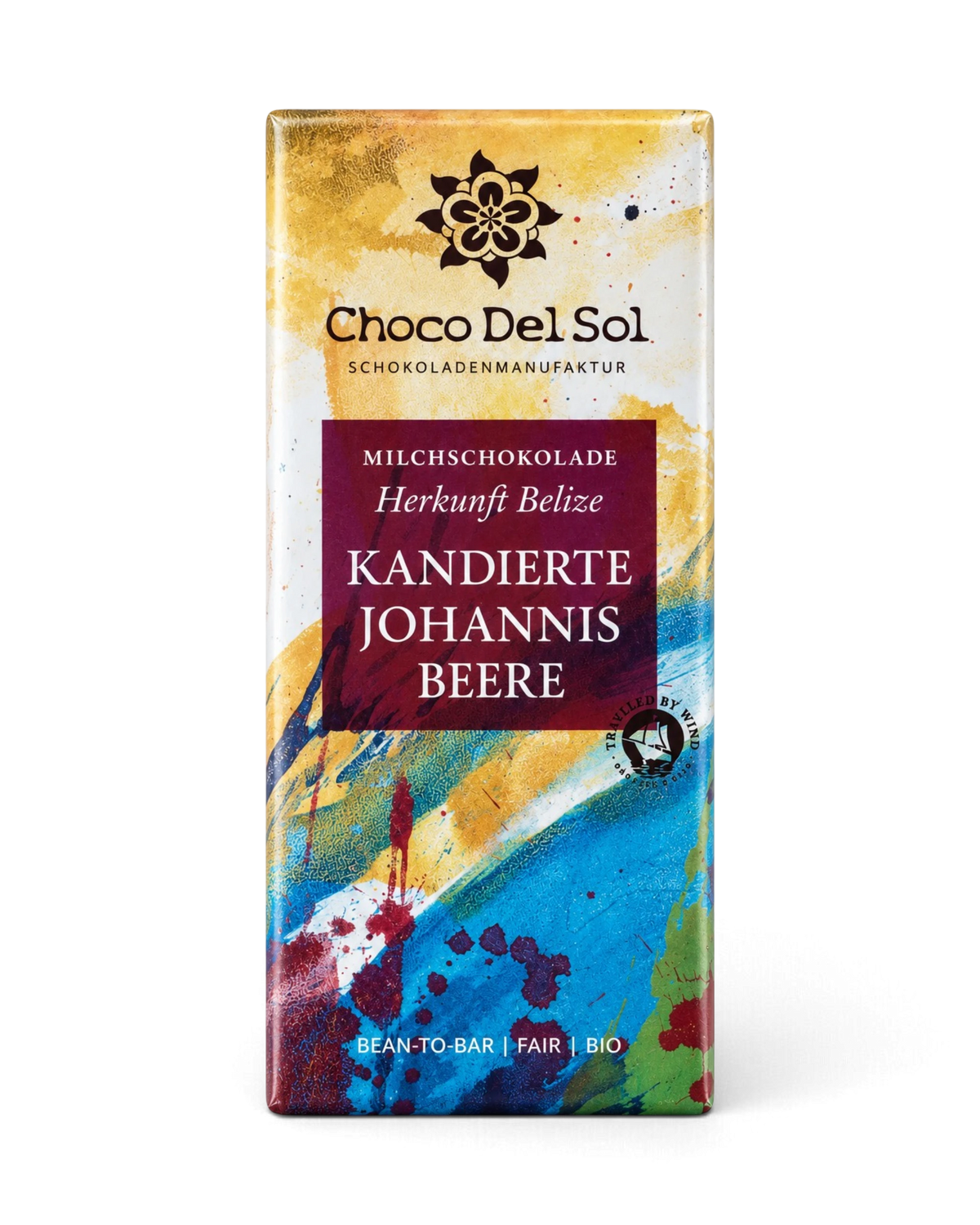 Bio Milchschokolade "KANDIERTE JOHANNISBEERE"